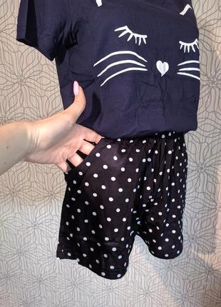 Пижама хлопок фвтболка и шорты, піжама3 фото