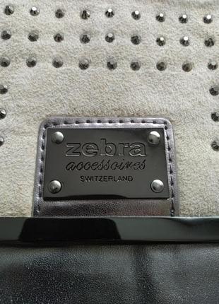 Сумка клатч zebra accessories switzerland4 фото