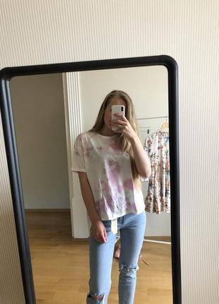 Футболка zara tie dye2 фото