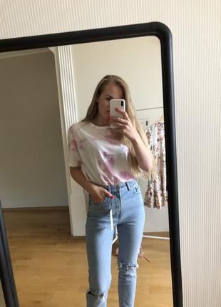 Футболка zara tie dye