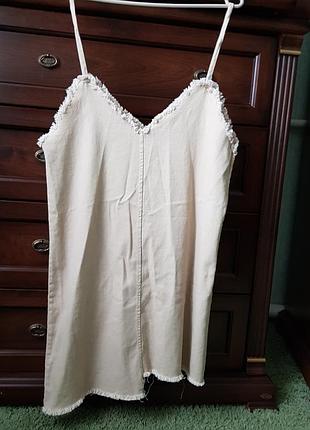 Сарафан джинсовый