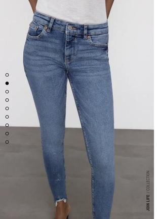 Zara jeans skinny джинсы6 фото