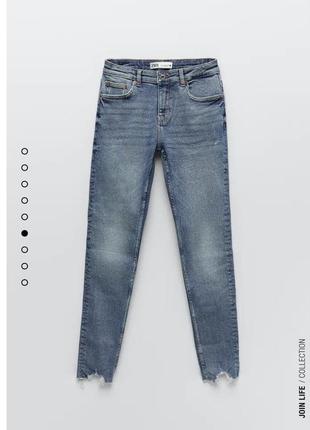 Zara jeans skinny джинсы7 фото
