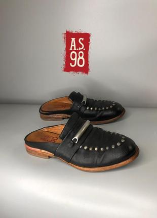 As98 airstep rundholz owens люкс мюли шкіряні стім панк сабо шльопанці