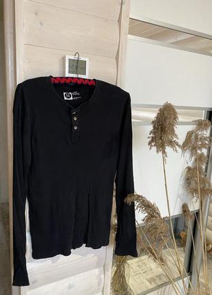 Long sleeve)мужская кофта в рубчик