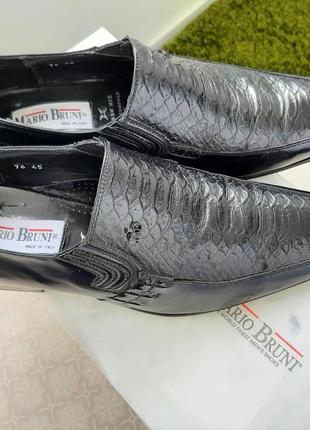 Стильные кожаные туфли от mario bruni/