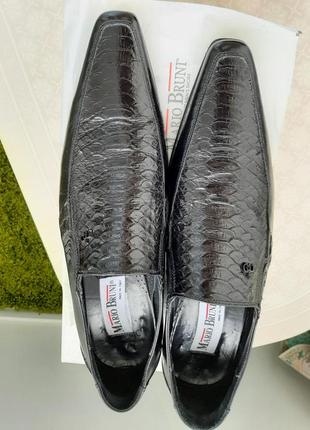 Стильные кожаные туфли от mario bruni/