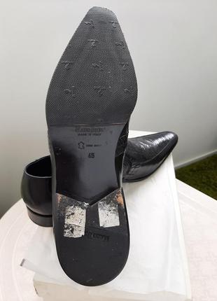 Стильные кожаные туфли от mario bruni/