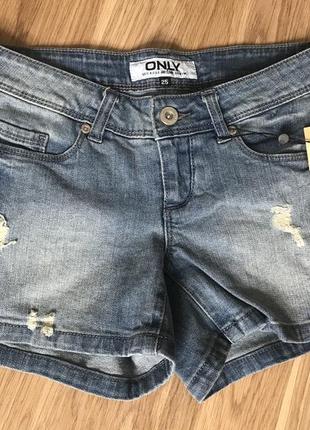 Стильні джинсові шорти розмір 251 фото
