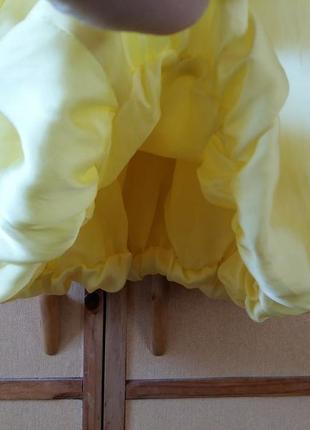 Нарядное платье "лимонное пирожное"3 фото