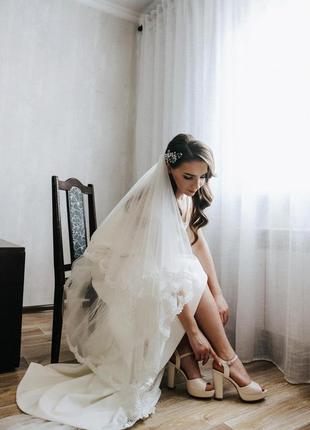 Продам шикарну весільну сукню італійського бренду daniela di marino (esperanza collection 2021)8 фото