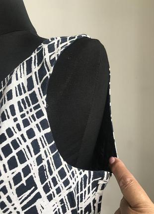 Легкое платье лён+ катон 4