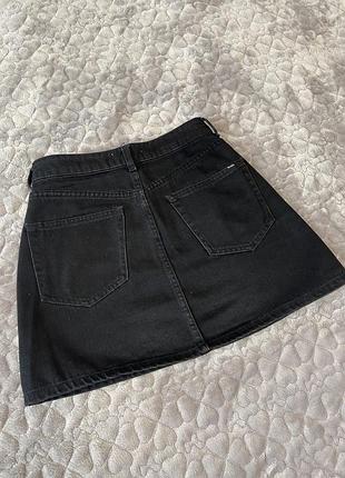 Джинсова спідниця bershka 4