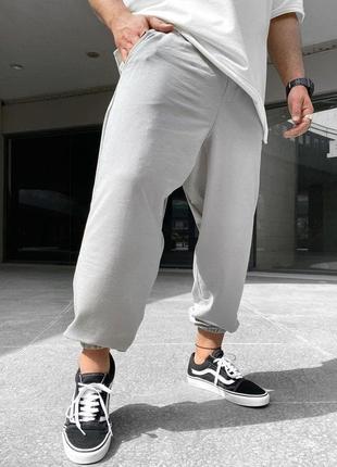Спортивні штани базові сіра туреччина / спортивні штани штани чоловічі базові турречина