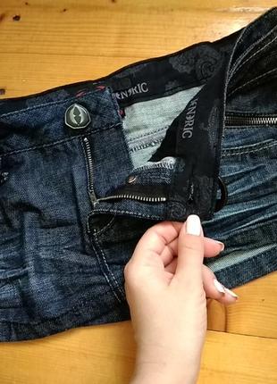 Крутезна джинсова спідничка мега міні7 фото