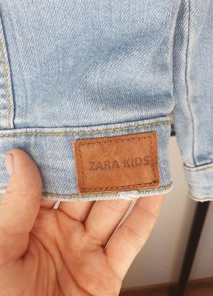 Джинсовая куртка zara 4