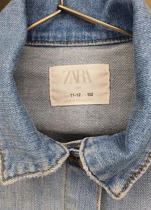 Джинсовая куртка zara 3