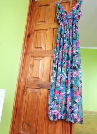 Длинное платье, платье в пол. довга сукня6 фото