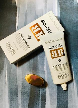 Вв-крем з комплексом пептидів medi-peel bio-cell bb cream