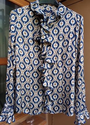 95%шелк блуза river woods