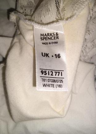 Англ 16 великий розмір труси marks & spencer коттон 81% нові без етикеток3 фото