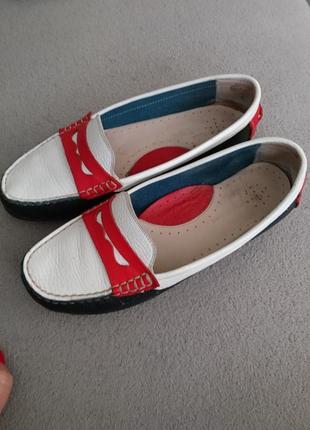 Мокасини# туфлі, шкіра, туреччина, р. 39