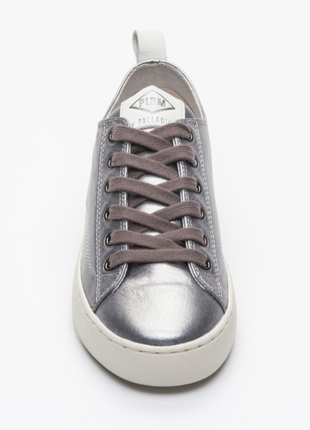 Нові срібні кросівки palladium, франція кеди срібло снікерси оригінал5 фото