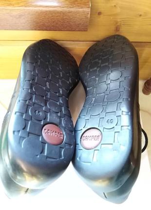 Кожаные туфли - сникерсы  camper 40 р. 6