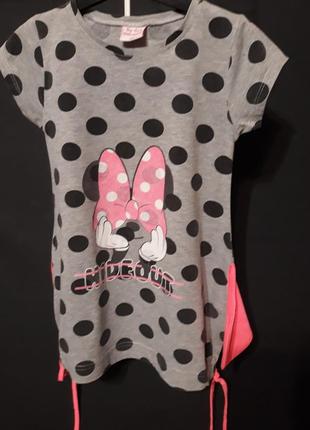 Туника минни маус 122-128р.