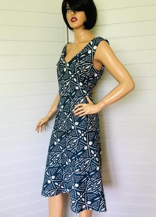 Платье с натуральной ткани котон+лен4 фото