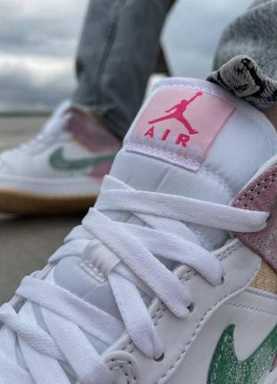 Жіночі кросівки nike air jordan 1 retro ice cream3 фото