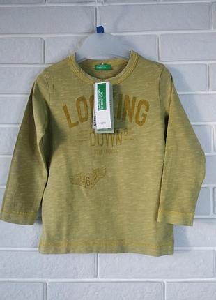 🌿 лонгслів для хлопчика benetton🌿
