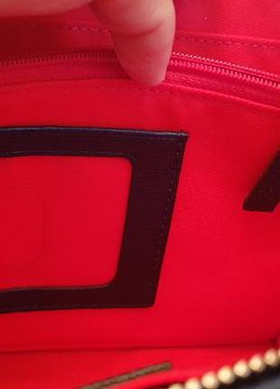 Шикарный большой клатч кожа dooney & bourke 9