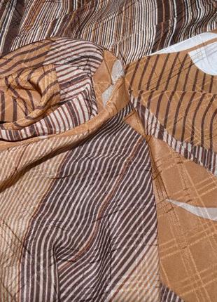 Шелковый фактурный платок2 фото