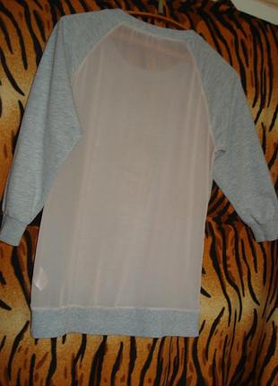 Супер кофта"asos"р.10,50%коттон,50%полиэстер,турция.