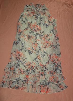 Летнее платье сарафан с рюшами2 фото