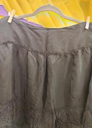 Спідниця бохо багатошарова,юбка2 фото