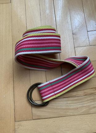 Рожевий ремінь на пояс вінтаж