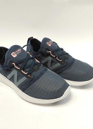 Кросівки жіночі new balance бігові сині текстиль сток2 фото