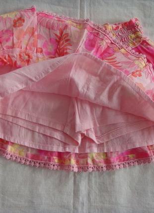 Летняя юбка  sonoma  на 3-4 года2 фото