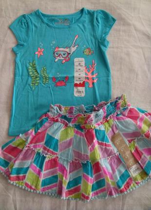 Летняя юбка  sonoma  на 3-4 года10 фото
