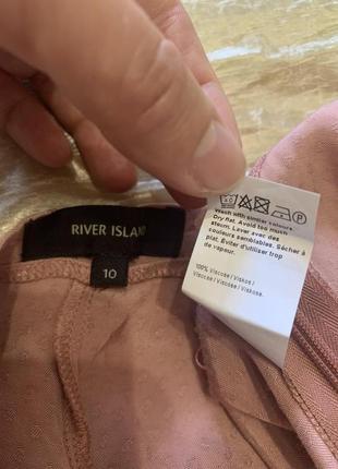 Легкі віскозні шорти з рюшами висока посадка river island розмір 10{38}xs-s3 фото