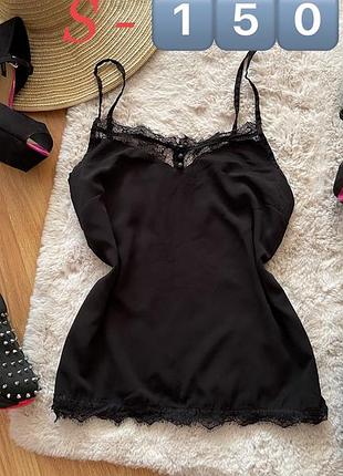 Блузка, майка с кружевом