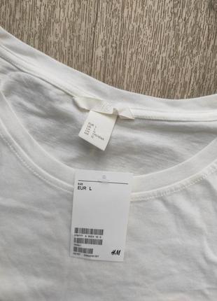 Блуза хб h&m пог 56, длина 662 фото