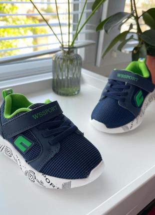 Кросівки кросівки тканинні легкі сині2 фото