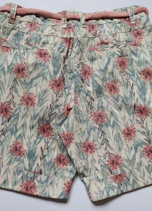 Лляні шорти esmara s різнокольоровий льняные шорты5 фото