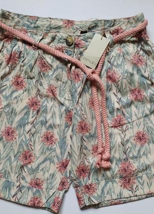 Лляні шорти esmara s різнокольоровий льняные шорты2 фото