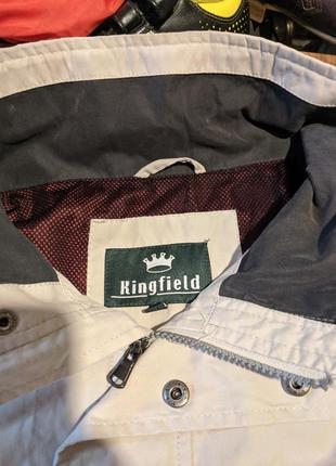 Мужская куртка ветровка kingfield большого размера7 фото