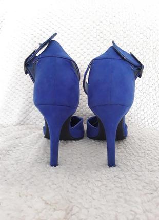 Туфлі сині gorgeous8 фото