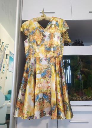 Нарядное платье в этничных колясках. 2